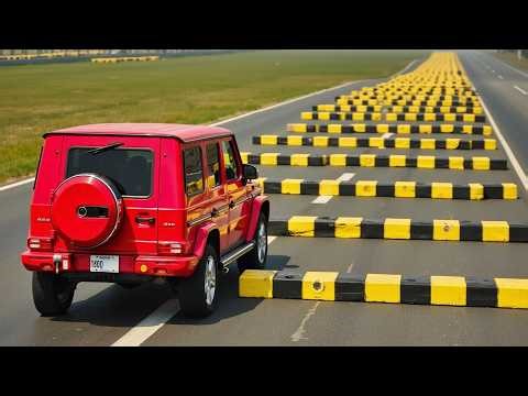 Cars vs 100 Speed Bumps Challenge #1 - BeamNG.drive Fails & Crashes 2026!