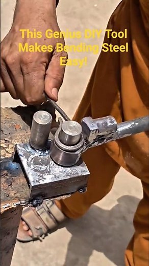 ​How to Bend Metal Like a Pro! 🛠️ Simple DIY Tool