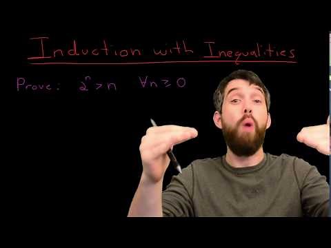 Induction Proofs Involving Inequalities.