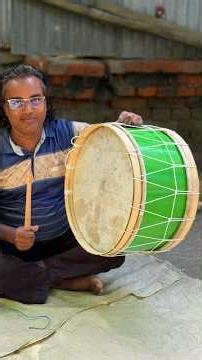 How a Drum Is Crafted by Hand | Step by Step | Full Process. 😱 #amazing