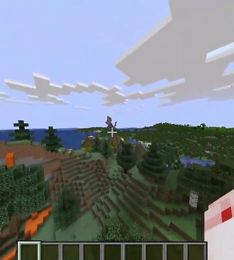 重くないのに描画距離広くしてくれるmod！#マイクラ #マインクラフト #minecraft #forge #mod #フォージ #ゆっくり実況 #描画距離