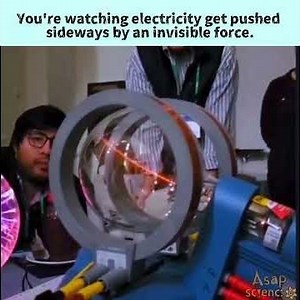 Why A Magnet Can Bend A Beam Of Electrons 😳⚡