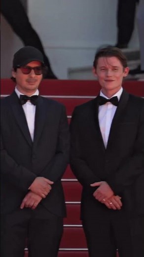 The Moulin film crew on the Cannes Film Festival red carpet