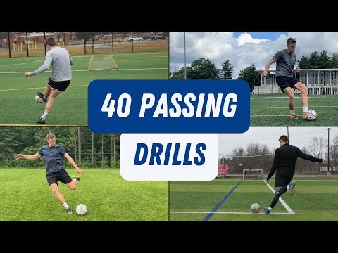 40 Individual Passing Drills For Footballers