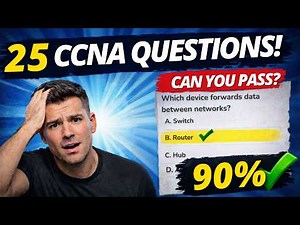 Cisco CCNA Practice Exam 2026 | 25 Real Exam Questions & Answers (200-301)