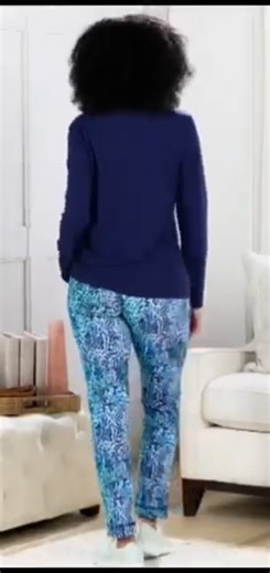 QVC model Blair modeling pants 12784