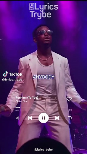 Chike - Running To You Lyrics: A Romantic Journey