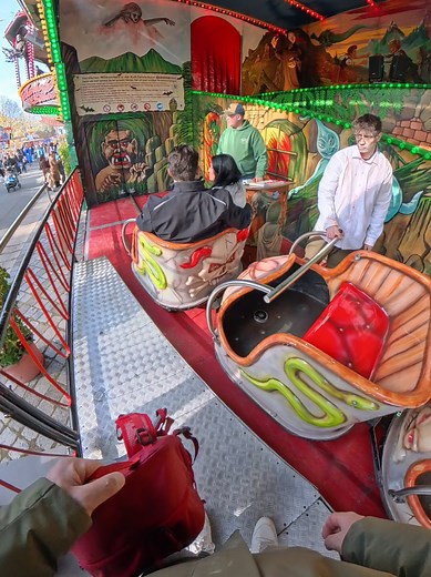 Ghosttrain Darkride Onride in Germany 👻🎢