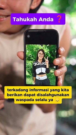 119K views · 585 reactions | Tahukah anda, informasi yang kita berikan dapat disalahgunakan ❓ Untuk itu tetap waspada ya sahabat ,jangan sampai informasi pribadi kita disalahgunakan pihak yang tak bertanggungjawab  Maaf video hanya hiburan sa.. #hiburan #edukasi #Communitymessage #reelsvideo # | Ki Agus Rusli | Facebook