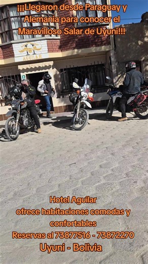 Nuestros huespedes llegaron desde Paraguay y Alemania, se fueron maravillados al conocer el Salar de Uyuni. Nuestro objetivo ser parte de esa experiencia única, contribuir a que la aventura que emprendieron sea aún más linda, brindando buena atención y comodidad. Haga su reserva con anticipación al 73877516 - 73872270. #salardeuyuni #aventura #experiencia #comodidad #hospedaje