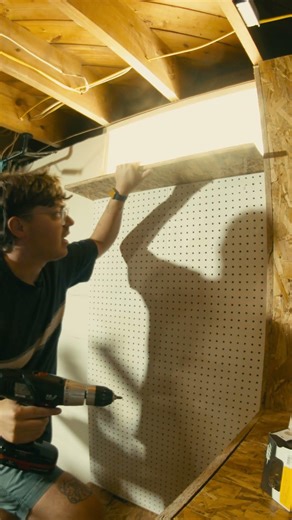 Organizing our screen printing ink with a handy shelf