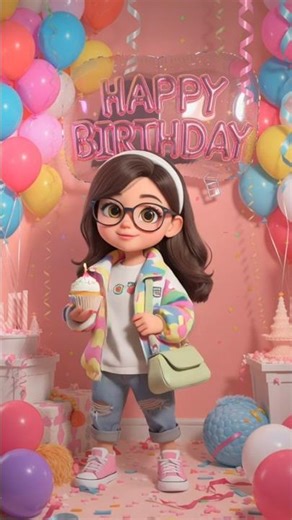 Cute Birthday Girl Celebration 🎂🎉 | Adorable Party Vibes