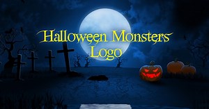 Halloween Monsters Logo