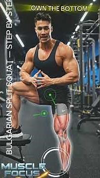 BULGARIAN SPLIT SQUAT — LEARN IT STEP BY STEP #muscleactivation