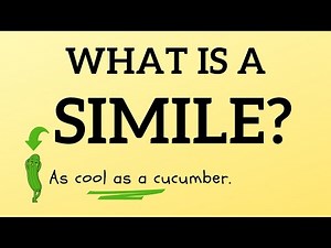 What is a Simile? (Worksheet Included)
