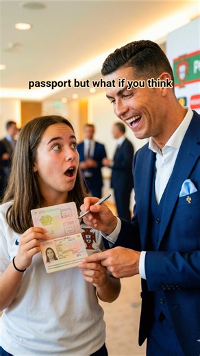 People Are Getting Ronaldo’s Autograph HERE?! 😳 #cr7 #ronaldo #viralvideo