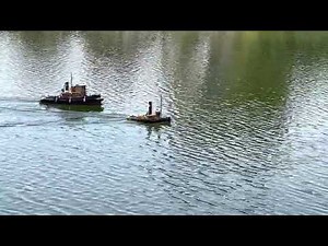 Model tug boat Glory and St. Canute