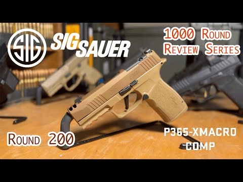 Sig Sauer P365-XMACRO Comp | 1,000 Round Review Series | Round 200 Update!