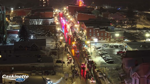 Carthage, NY Christmas Parade 🎄✨ - Captured from Above, Brought to You by Caskinette Ford | Caskinette Ford
