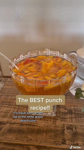 The Best Punch Recipe for Weddings and Events