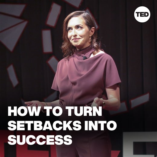 “When things are going well, we're not necessarily considering how we might improve, how we could do things better. But the aftermath of a setback is when we come up with our best ideas.” Watch Amy Shoenthal’s full talk here: http://t.ted.com/eRLGRvF | TED