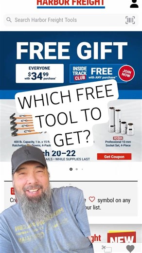 Free Tool Weekend at Harbor Freight. What To Get?