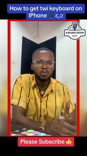 How to get twi keyboard on iPhone #tech #twi #technology