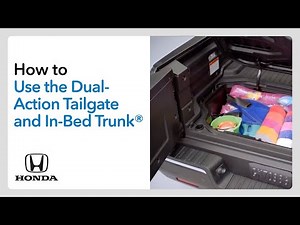 How to Use the Dual-Action Tailgate and In-Bed Trunk®