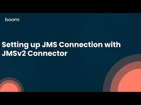 Setting up JMS Connection with JMSv2 Connector