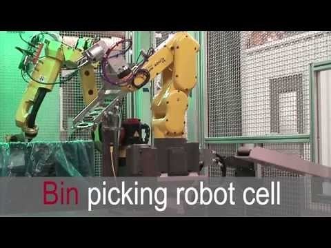 Robotic Bin Picking with FANUC’s 3D Area Sensor - Motion Controls Robotics
