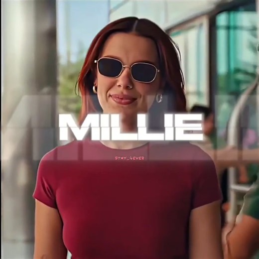 Not in a weard way ofc #millie#florence#strangerthings#enolaholmes#damsel#edit#music#viral#fypシ