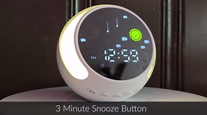 Kids Alarm Clock, Dual Alarm Clock with Touch Night Light Dimmable, Ok to Wake Clock for Kids, Wake Up Light with Sleep Trainer, DIY Alarm Clock Ringtones, Bluetooth Speaker, Girl/Boy Bedroom Gift.