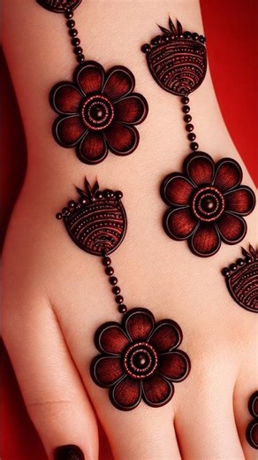 mehndi design for front hand|| mehandi design|| easy mehndi design||