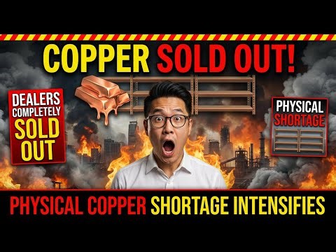 Physical Copper Shortage Intensifies — Dealers Completely Sold Out