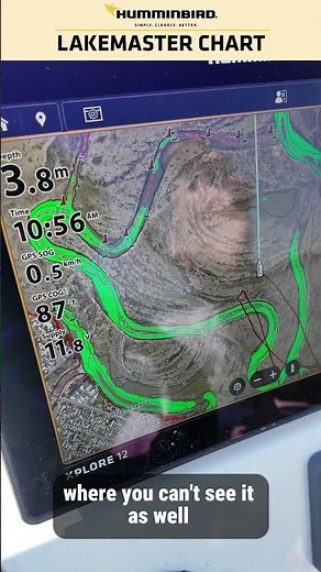 Humminbird LakeMaster - Navigation made easy.