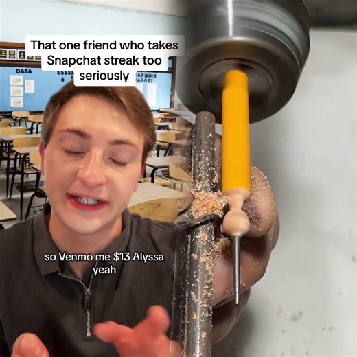 That one friend who takes snapchat streaks way too seriously #greenscreen #pov #school #nostalgia