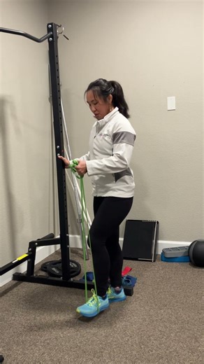 Assisted standing hip flexion