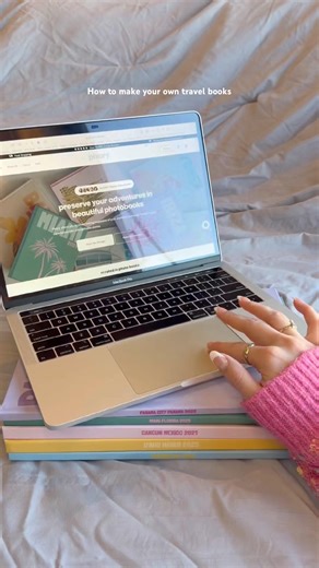 Step-by-step guide to help you build your own photobooks 🤍 #PhotoBook #scrapbook #gift #tutorial