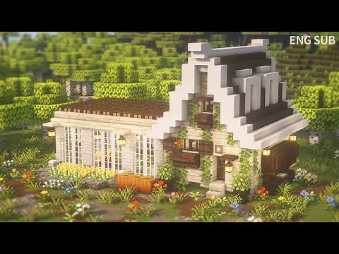 Minecraft: How To Build a Chicken Coop(House Tutorial)(#3) | 마인크래프트 건축, 닭장, 인테리어