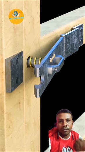 Sliding Gate Auto Latch | Mechanical Innovation #AutomaticGate #SlidingGate #tools #shorts