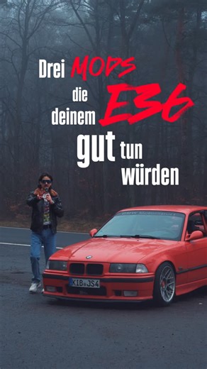 DER MOTORSPORT DENNIS on Instagram: "3 Mods, die deinem BMW E36 wirklich guttun 👀🔥 Der BMW E36 ist eine echte Legende, aber mit den richtigen Modifikationen (Mods) wird er nicht nur schöner, sondern auch spürbar besser im Alltag und beim Fahren 🔴⚪️🏁 Meine Top 3 Mods, die wirklich am Anfang (beim Serienzustand) besonders viel bringen: 1️⃣ Fahrwerk – sauber abgestimmt für das Fahrerlebnis 2️⃣ Felgen – bessere Optik und stimmiges Gesamtbild 3️⃣ Abgasanlage – Sound, Charakter & echtes Fahrgefühl