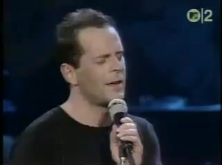 Bruce Willis. Sings Under the Boardwalk with the Temptations "Remember when we were on the beach in Atlantic City " Hey Bruno, say, what's up fella's You hanging out, down here with us Here under the boardwalk? Let's throw down Oh when the sun beats down… | Real Brigantine