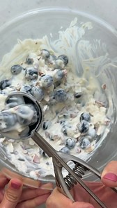 1.5M views · 52K reactions | Here’s a fun variation of the viral blueberry yogurt clusters made with blueberries, chopped almonds, shaved coconut and vanilla Greek yogurt. Form them into clusters and then dip in chocolate for the perfect treat! #blueberryyogurtclusters | Feel Good Foodie | Facebook