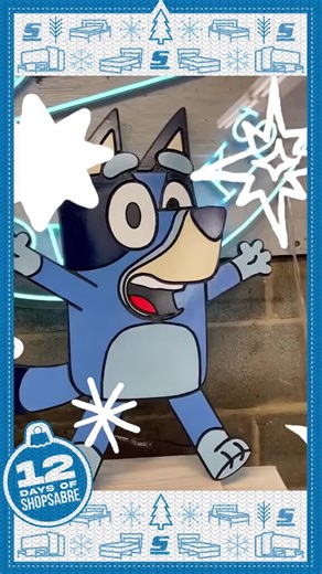 Continuing our 12 Days of ShopSabre we have this Bluey sign/night light by @tealplanewoodworks #shopsabre #shopsabrecnc #bluey #holidayprojects | ShopSabre CNC