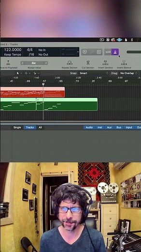 Logic Pro: Metronome/Click Track Volume