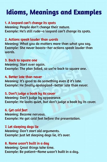 Most Helpful English Idioms with Meanings and Examples #learnenglish #idioms #vocabulary | Daily English Dose