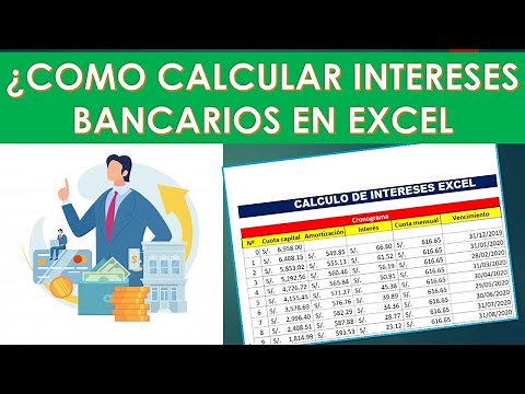 Plantilla Excel: ¿Cómo calcular intereses bancarios con Excel?