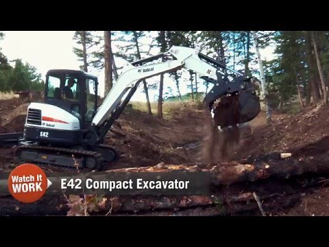 Watch It Work: Bobcat E42 Compact Excavator