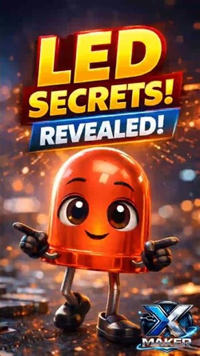 HOW TO WORK LED! ⚡ Ultra Realistic Electronic Character #electronics#animation