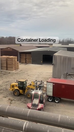 Efficient Container Loading for Hardwood Logs